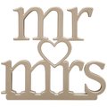 Cakedrake Wedding Theme Cake Topper, Mr. and Mrs.-Wedding Ornament EACH cake topper decor CD-DCP-38047-EACH